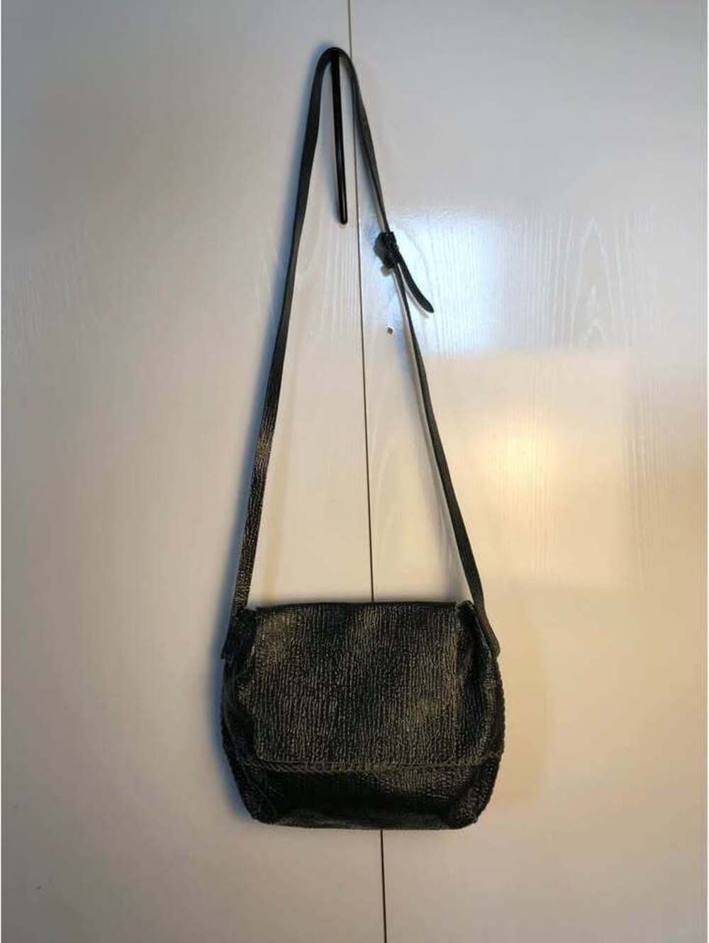 Volta Atelier Hand-Stitched Crossbody Bag